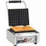 Professional waffle maker 90° opening