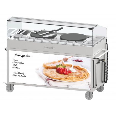 Mobile Doppel Crêpes Station 40 - Einbau