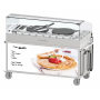 Dubbele electrische crepe maker trolley 40 - built-in