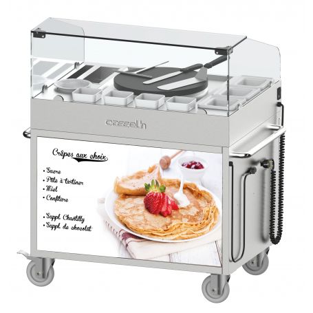Mobile Crêpes Station 40 - Einbau