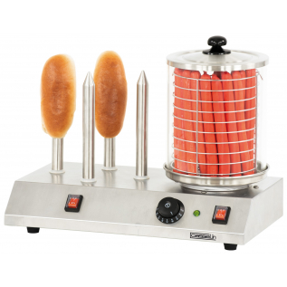 macchina per Hot-Dog elettrico 4 coni