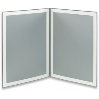 Carte des vins Tendance A4 Gris 2 vues