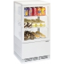 Vitrina refrigeradora 58L, blanco