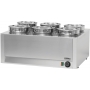 Bain-marie for sauce 6 containers