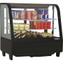 Refrigerated display case 100L black
