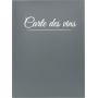 Carte des vins Classique A4 Gris 2 vues