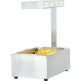 Frites Warmhoud Apparaat | 1/1 GN | Infrarood Lamp