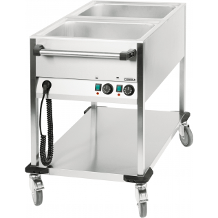 Bain-marie  візок води нагрівають 2 х GN 1/1