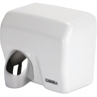 Hand dryer white with nozzle