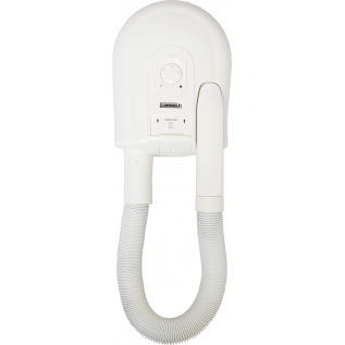 Hair dryer with thermostat