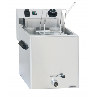 Electric pasta cooker with drain tap3 baskets